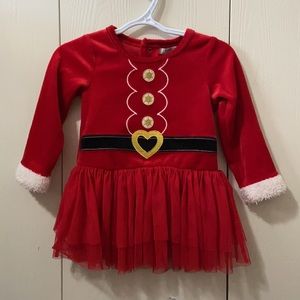 George Santa Dress with Tulle Skirt